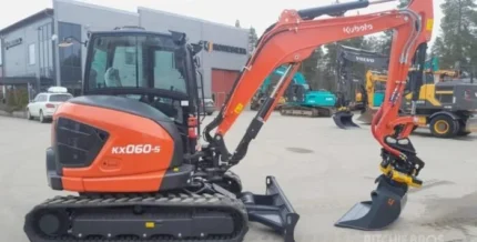 Kubota KX060-5 avec ROTO